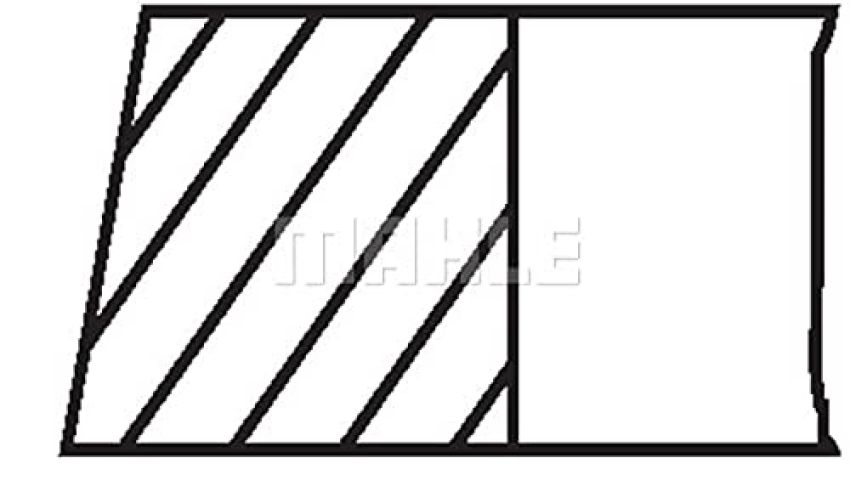 MAHLE 503 98 N0 Engine Piston Ring Set