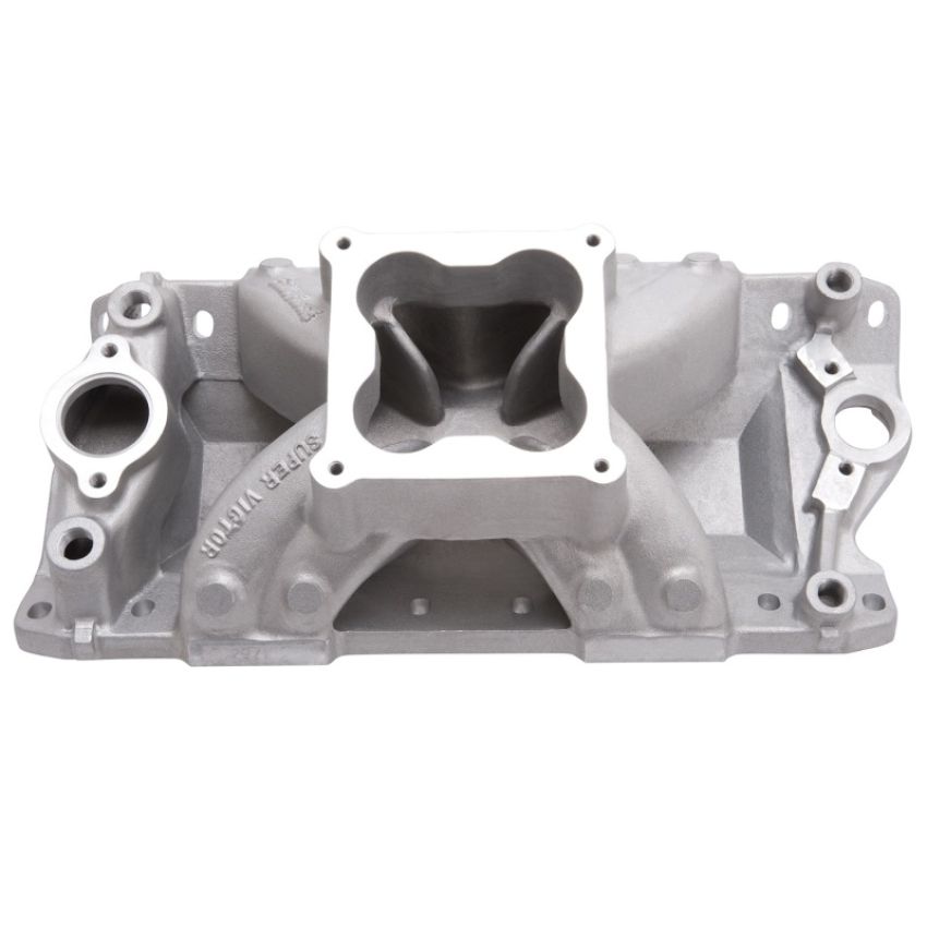 EDELBROCK EDE2971 SBC Super Victor 4500 Manifold - 23 Degree
