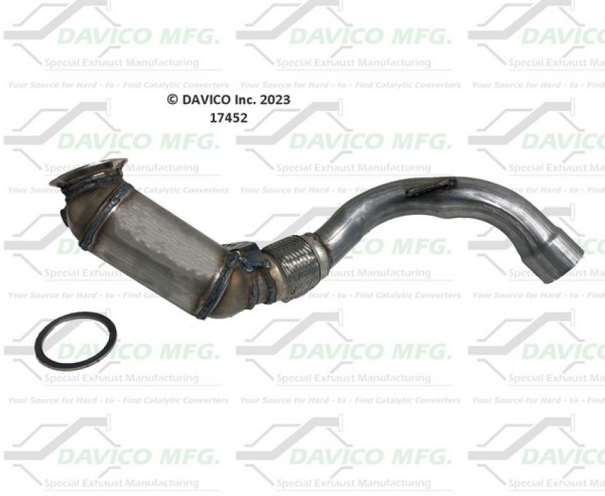 Davico Mfg 17452 Direct Fit Catalytic Converter