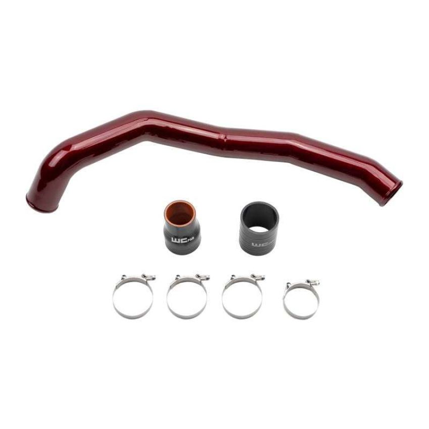 Wehrli WCF100349-BC 01-04 Chevrolet 6.6L LB7 Duramax Driver Side 3in Intercooler Pipe - Bronze Chrome
