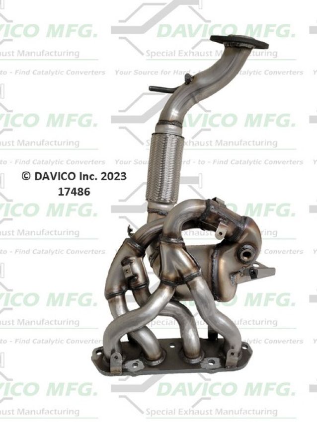 Davico Mfg 17486 Direct Fit Catalytic Converter