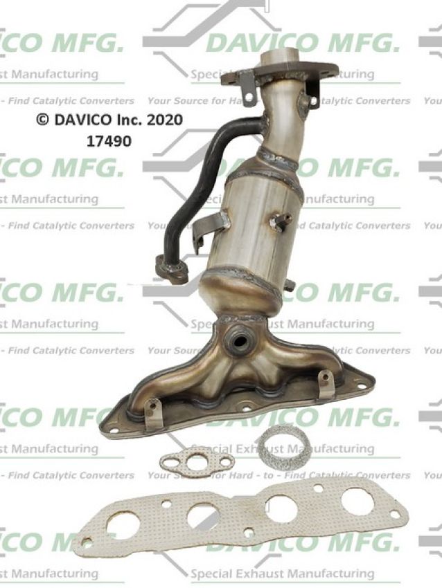Davico Mfg 17490 Direct Fit Catalytic Converter