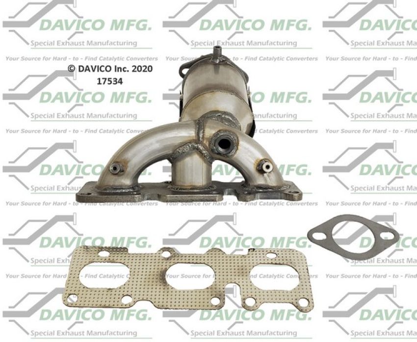 Davico Mfg 17534 Direct Fit Catalytic Converter
