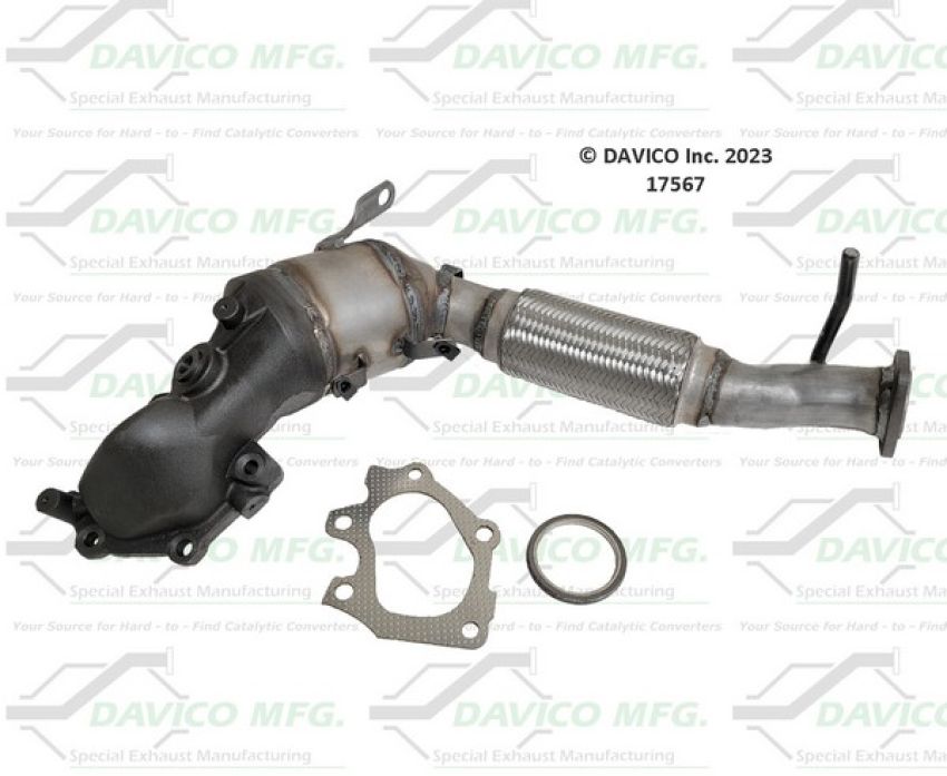 Davico Mfg 17567 Direct Fit Catalytic Converter