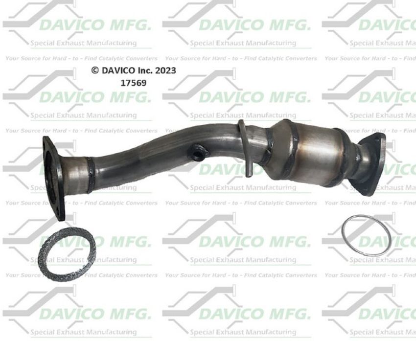Davico Mfg 17569 Direct Fit Catalytic Converter