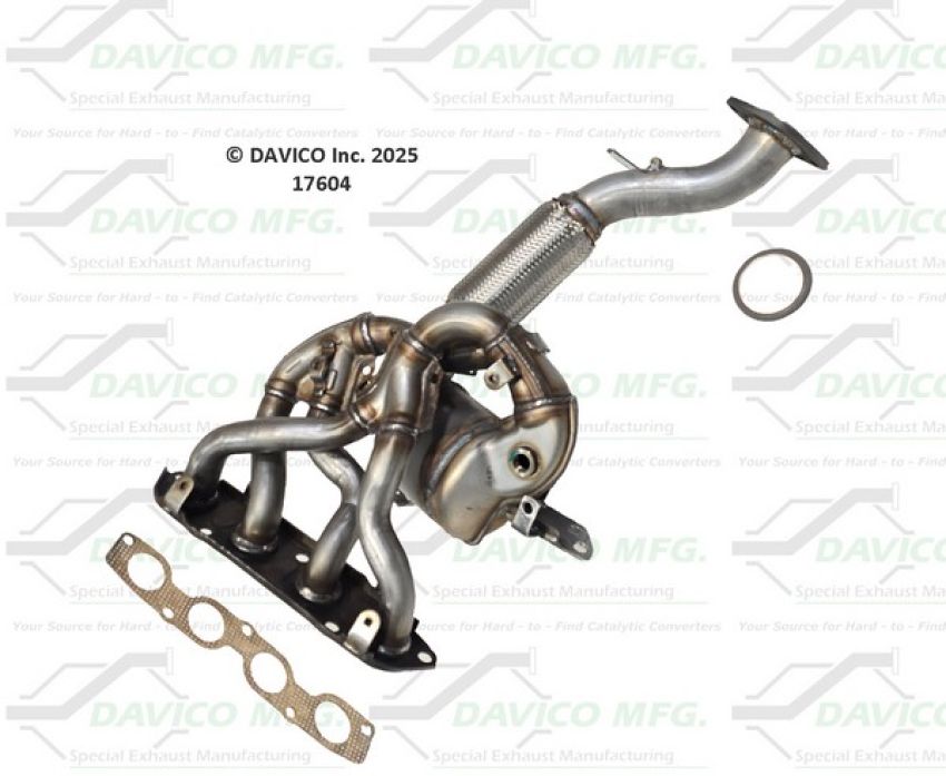 Davico Mfg 17604 Direct Fit Catalytic Converter
