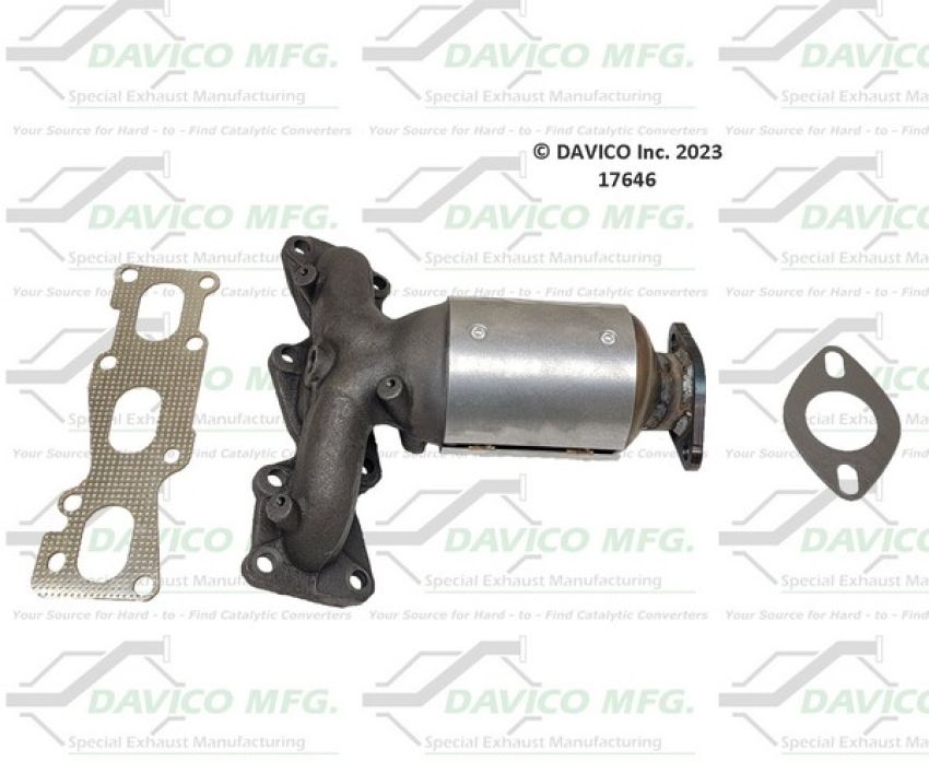 Davico Mfg 17646 Direct Fit Catalytic Converter