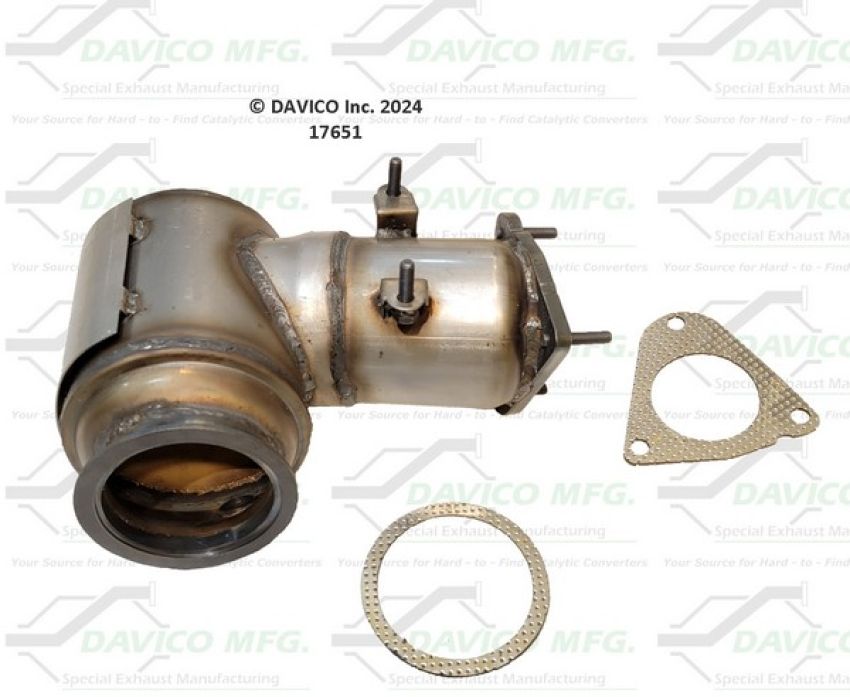 Davico Mfg 17651 Direct Fit Catalytic Converter