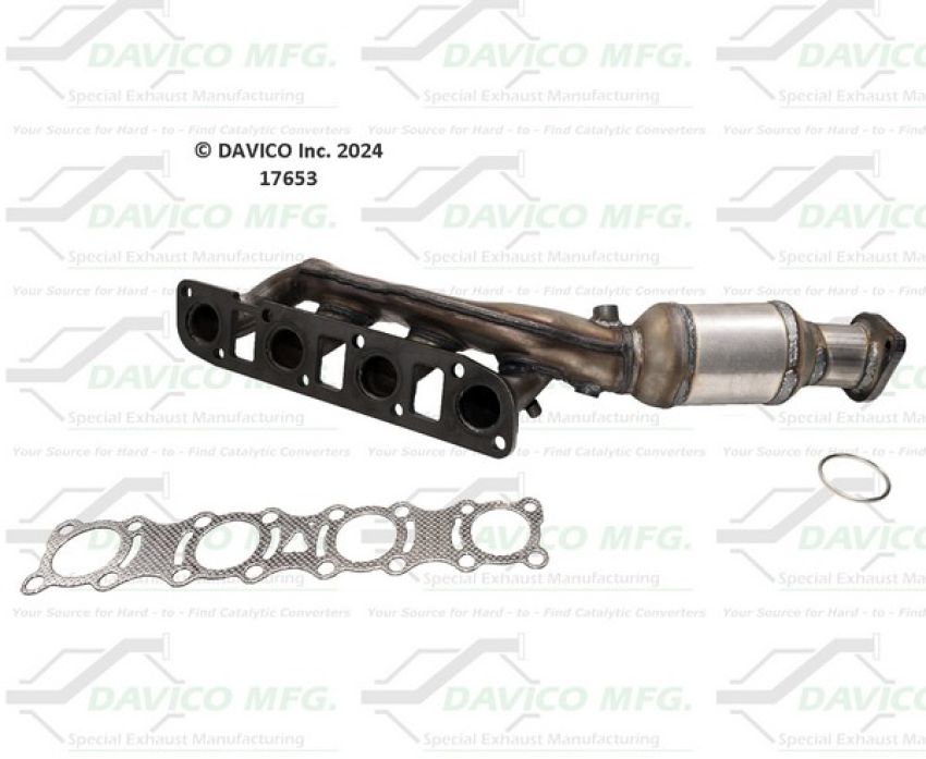 Davico Mfg 17653 Direct Fit Catalytic Converter