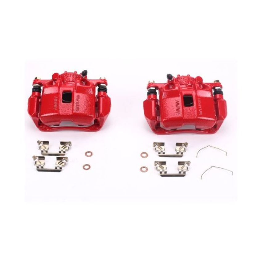 PowerStop S6038 Red Powder Coated Calipers