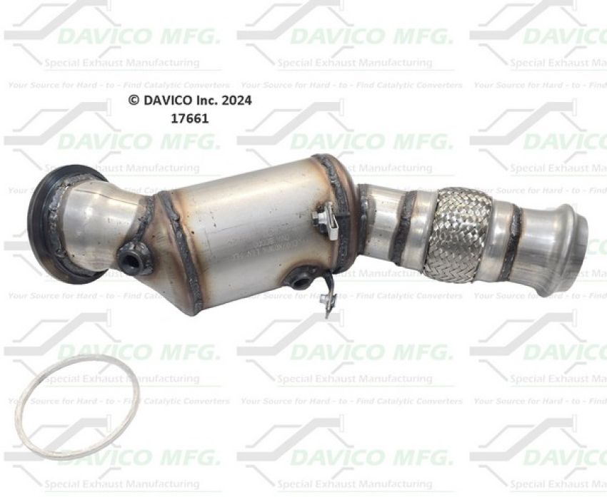 Davico Mfg 17661 Direct Fit Catalytic Converter