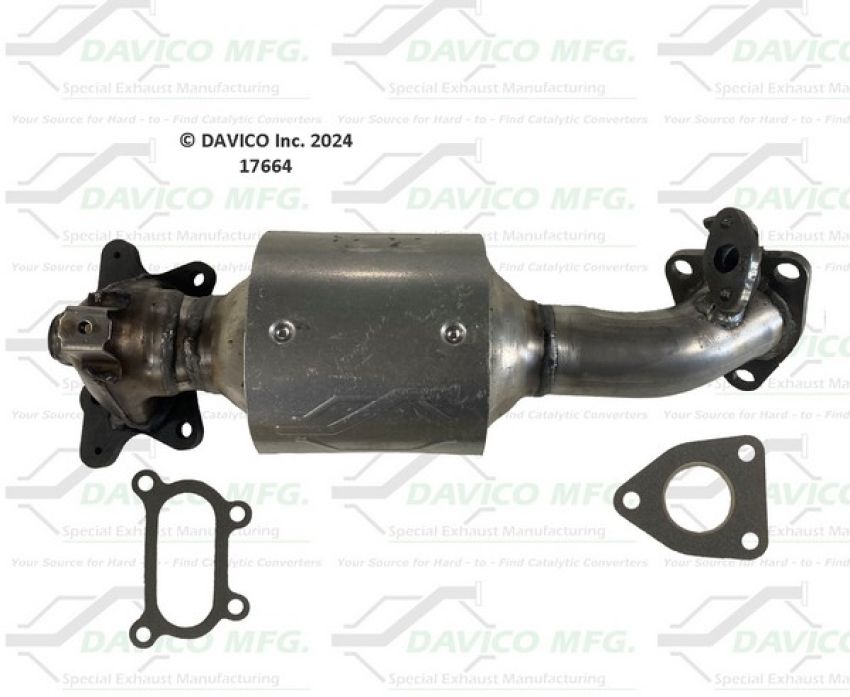 Davico Mfg 17664 Direct Fit Catalytic Converter