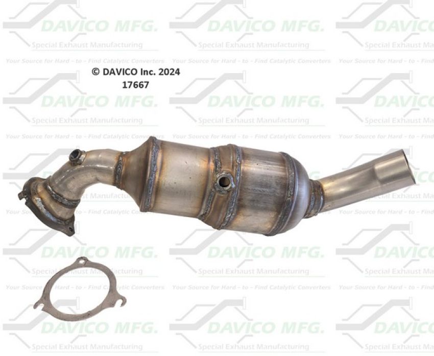 Davico Mfg 17667 Direct Fit Catalytic Converter