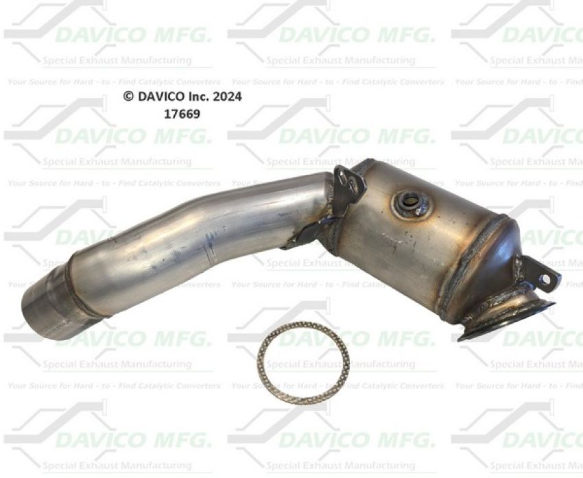 Davico Mfg 17669 Direct Fit Catalytic Converter