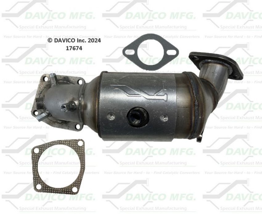 Davico Mfg 17674 Direct Fit Catalytic Converter