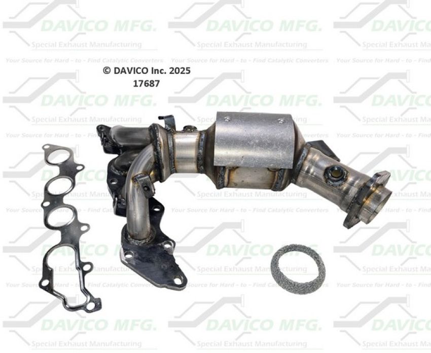 Davico Mfg 17687 Direct Fit Catalytic Converter