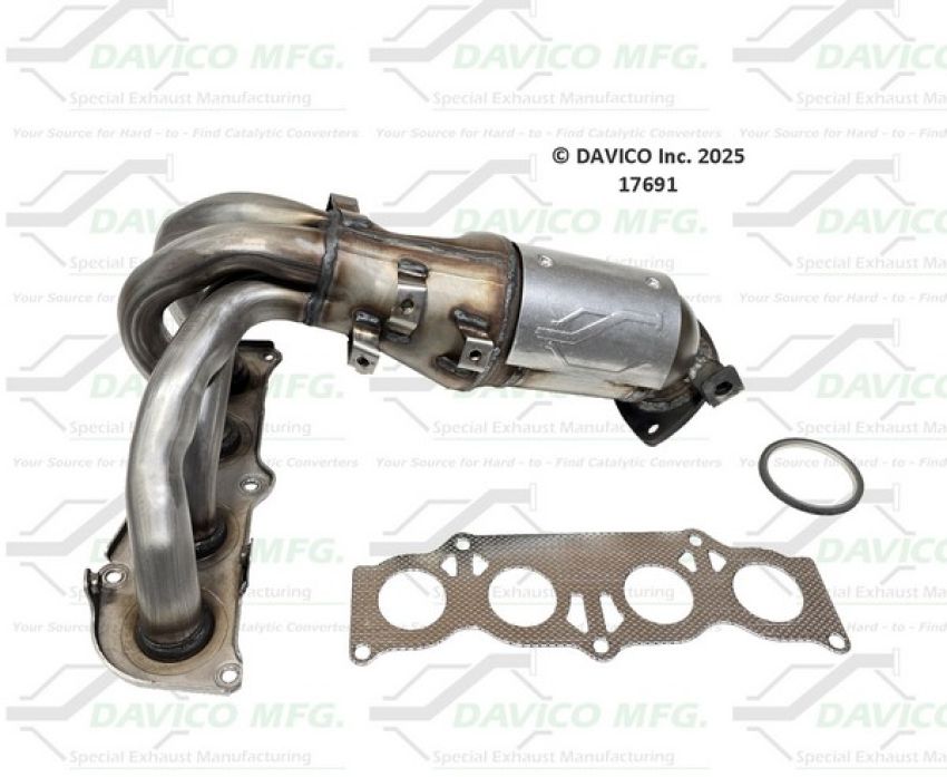 Davico Mfg 17691 Direct Fit Catalytic Converter