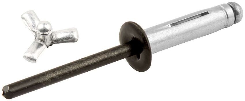 ALLSTAR PERFORMANCE ALL18082 Sm Hd Rivet 250pk Black Flange Type