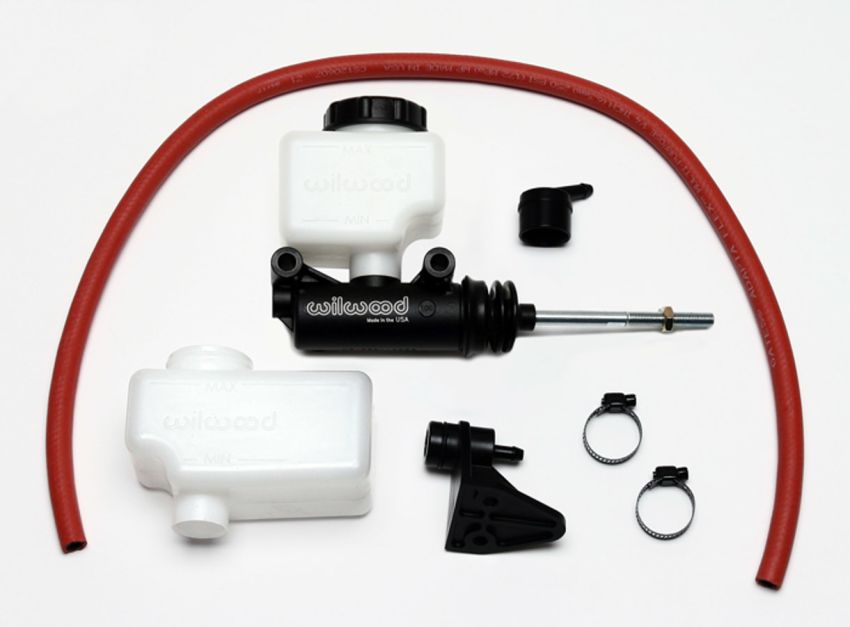 Wilwood 260-12388 Short Remote Side Mount M/C Kit 1in Bore