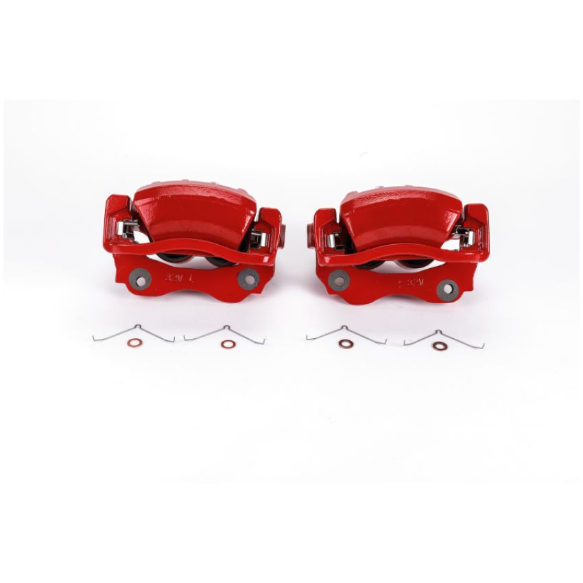 PowerStop S2778 Red Powder Coated Calipers