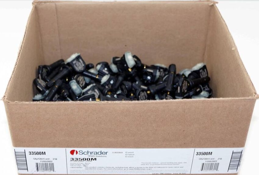 SCHRADER VALVES 33500M Programmable EZ-sensor - Snap-In -210 Pk