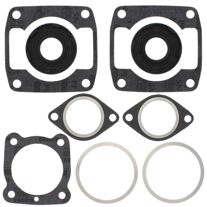 Vertex Pistons 711061 Vertex Gaskets 1978 Arctic Cat El Tigre 5000 FC Complete Gasket Kit w/ Oil Seals
