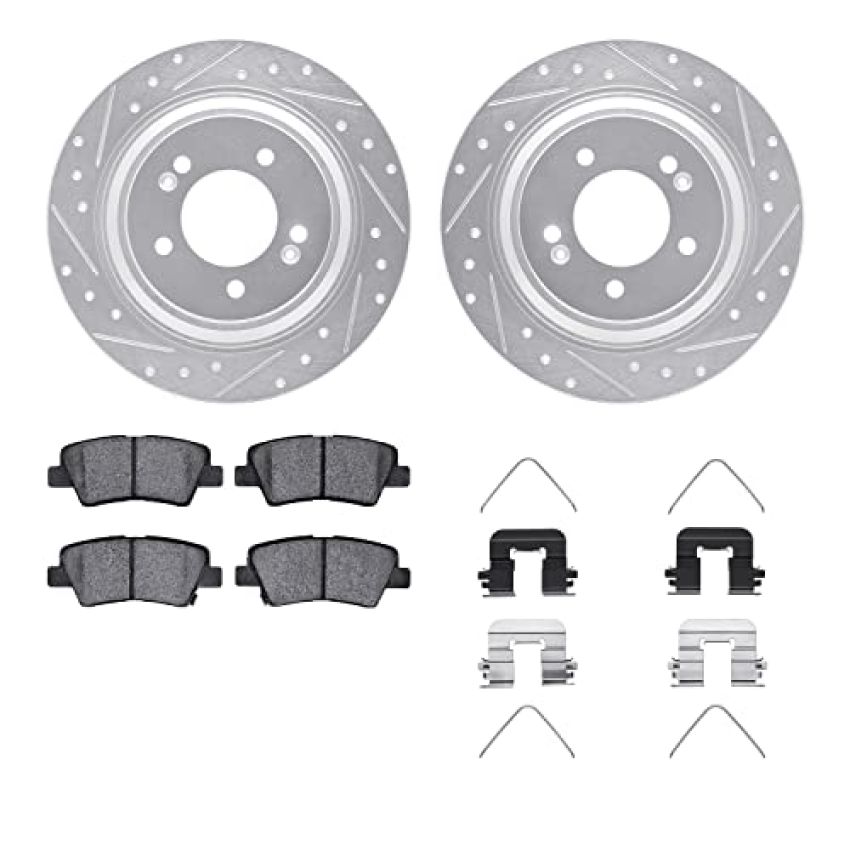 Dynamic Friction 7512-21043 Rotor Kit