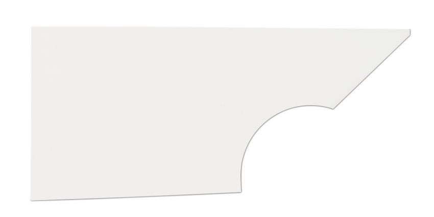 Qtr Panel High Impact Plastic White Right
