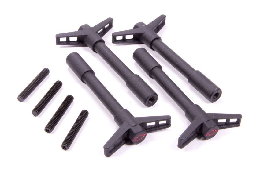 PROFORM PFM141-756 Black Crinkle V/C Wing Nuts 4pcs