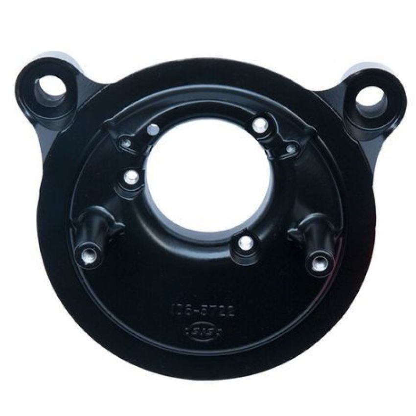 S&S Cycle 170-0021 1993+ Stock CV Carburetor Air Cleaner Backplate - Black