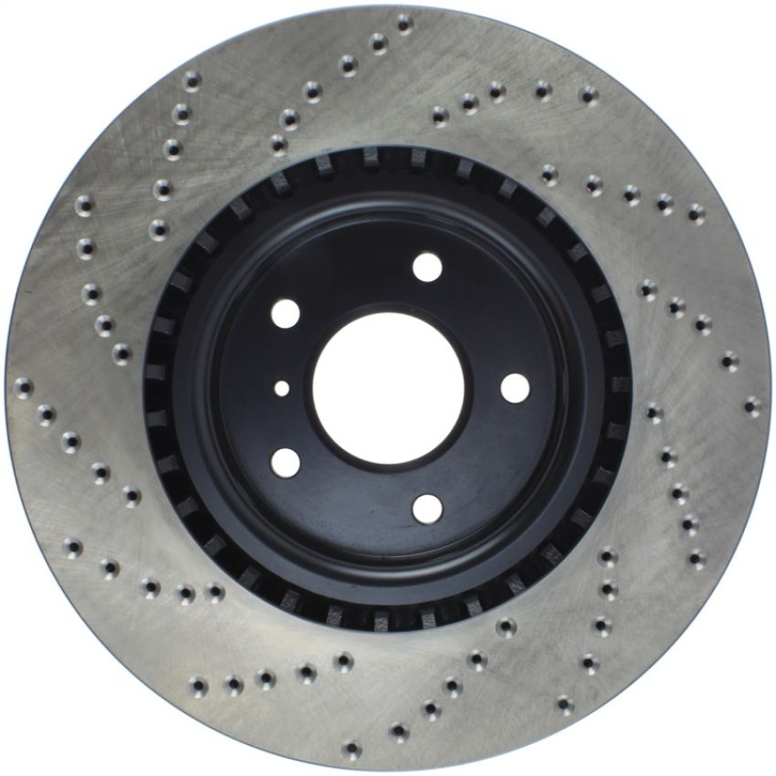 Stoptech 128.42076L Drilled Sport Brake Rotor