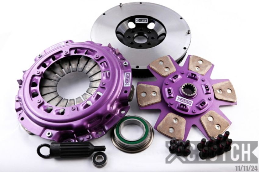 XCLUTCH XKTY25502-1B 93-95 Toyota Supra Twin Turbo 3.0L Stage 2 Sprung Ceramic Clutch Kit