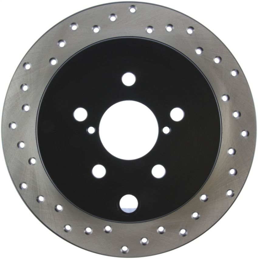 Stoptech 128.47033R Drilled Sport Brake Rotor