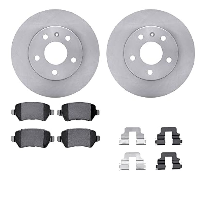 Dynamic Friction 6512-53046 Rotor Kit