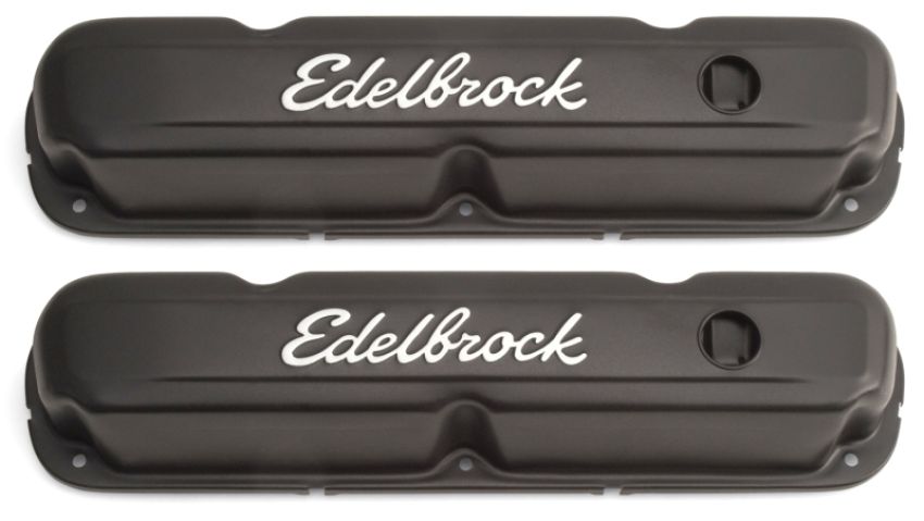 EDELBROCK EDE4473 Signature Series V/C's SBM Black