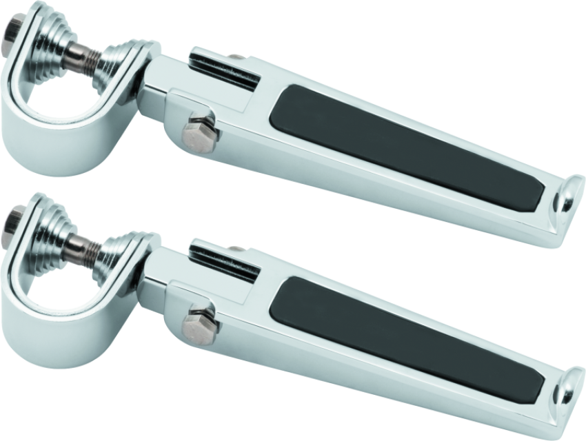 BikeMaster 171211 Footpegs Rubber 1-1/4in - Pair
