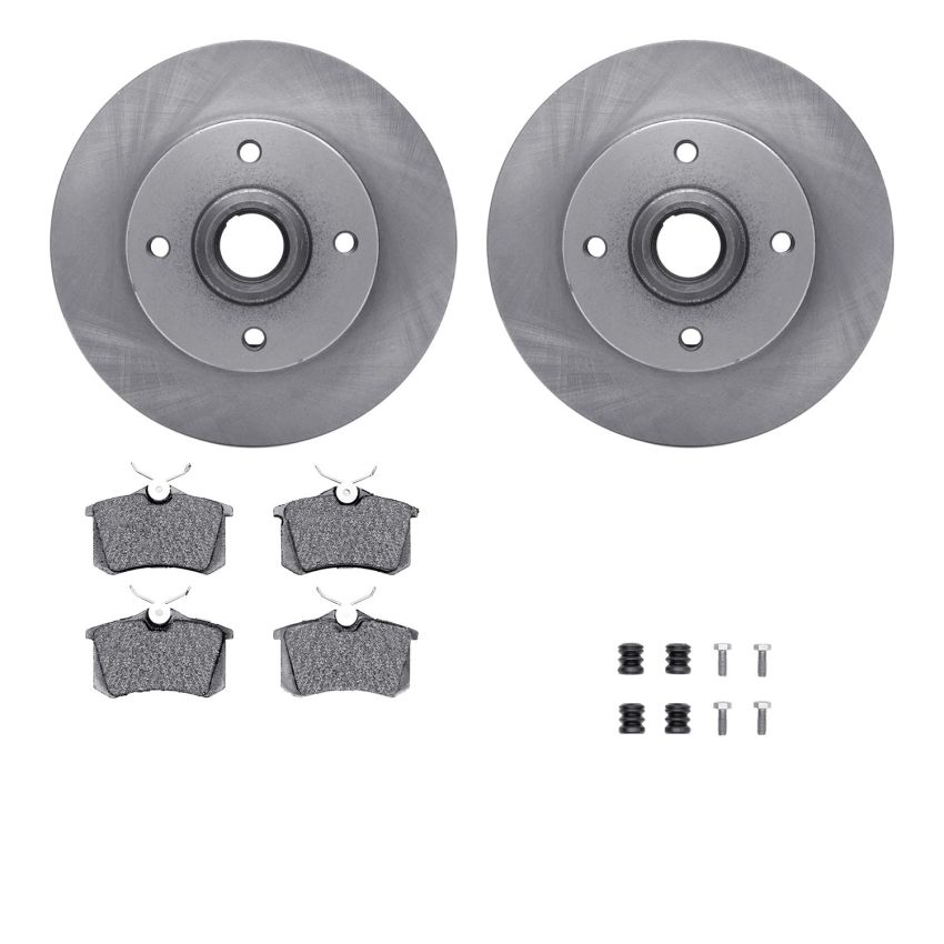 Dynamic Friction 6512-74147 Rotor Kit