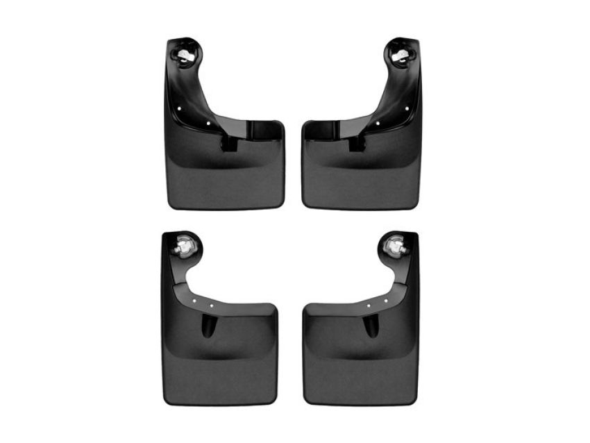 WEATHERTECH WEA110134-120134 Black No Drill Mudflaps