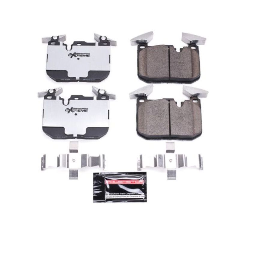 PowerStop Z26-1609 PowerStop - Z26 Performance Carbon-Fiber Ceramic Brake Pads with Hardware Kit