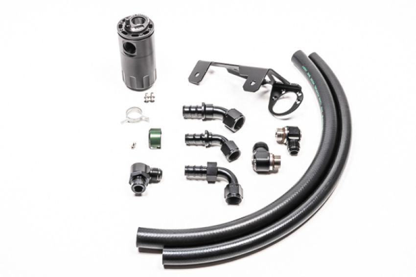 Radium Engineering 20-0750-FL CATCH CAN KIT, CCV, MK5 SUPRA, FLUID LOCK