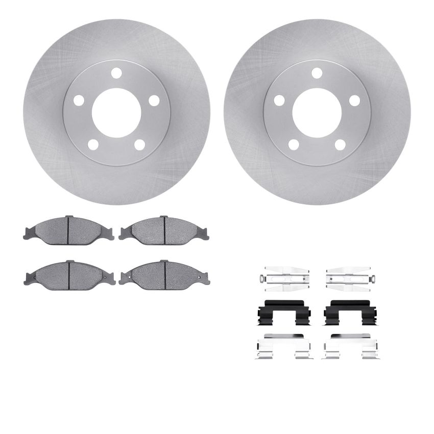 Dynamic Friction 6512-54331 Rotor Kit