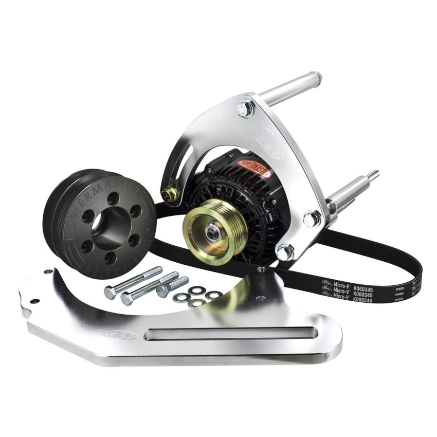 POWERMASTER PWM8-780 Drag Race Pro Series Alternator Kit - BBC