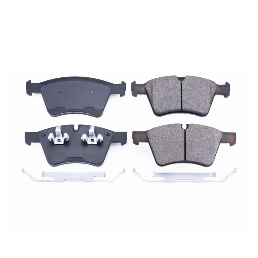 PowerStop 17-1272 PowerStop - Z17 Low-Dust Ceramic Brake Pads with Hardware
