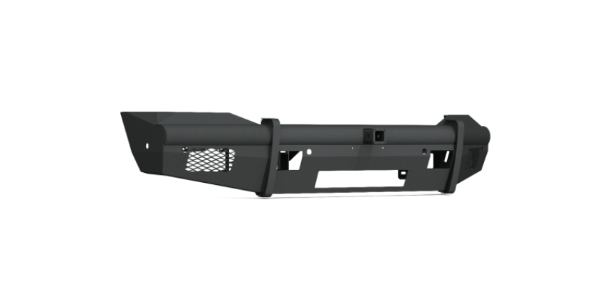 Road Armor 4192VF20B 19-20 Ram 2500 Vaquero Front Non-Winch Bumper w/2in Receiver/6 Sensors - Tex Blk