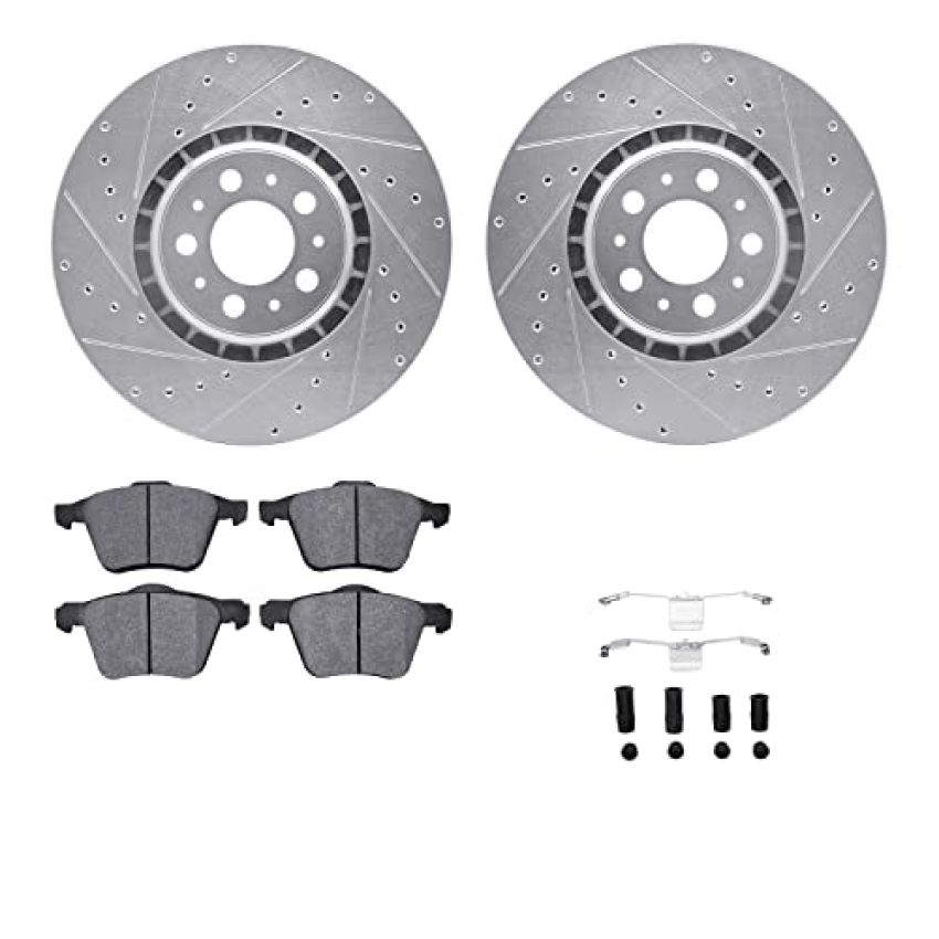 Dynamic Friction 7512-27055 Rotor Kit