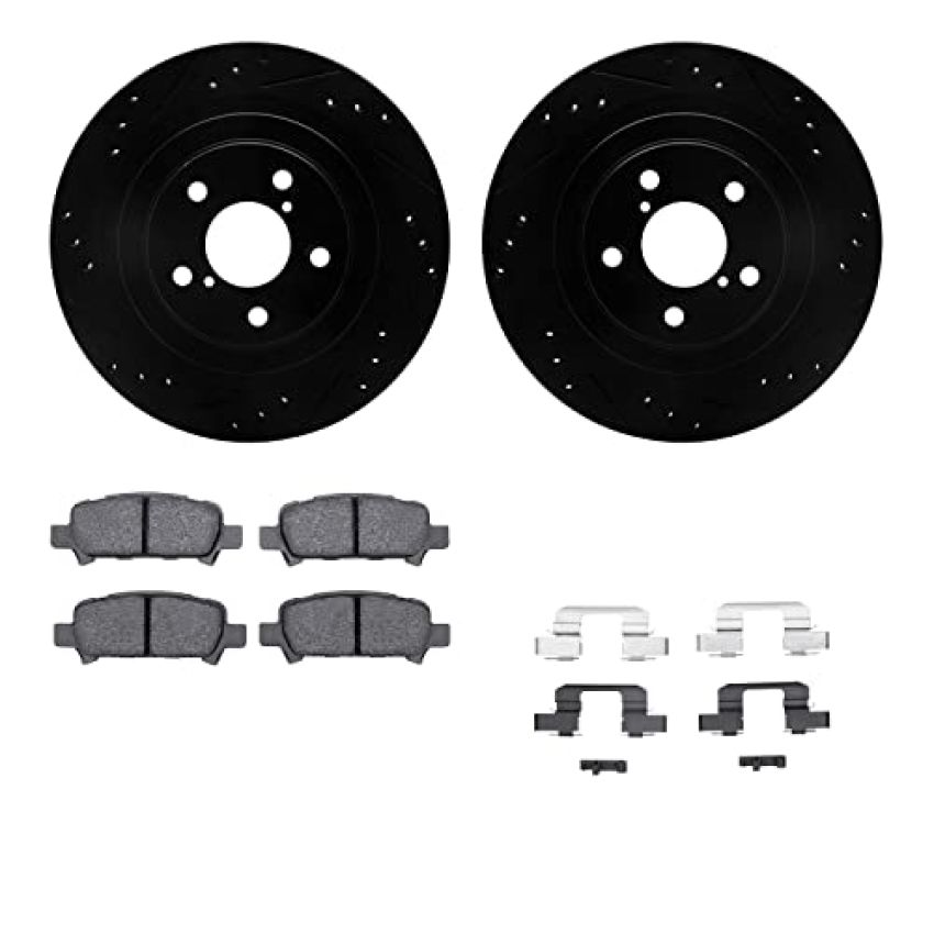 Dynamic Friction 8512-13023 Rotor Kit