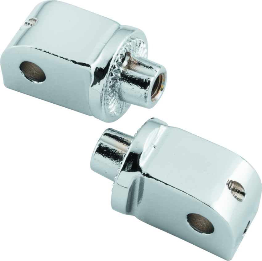 Kuryakyn 8825 Splined Peg Adapter Rear Chrome