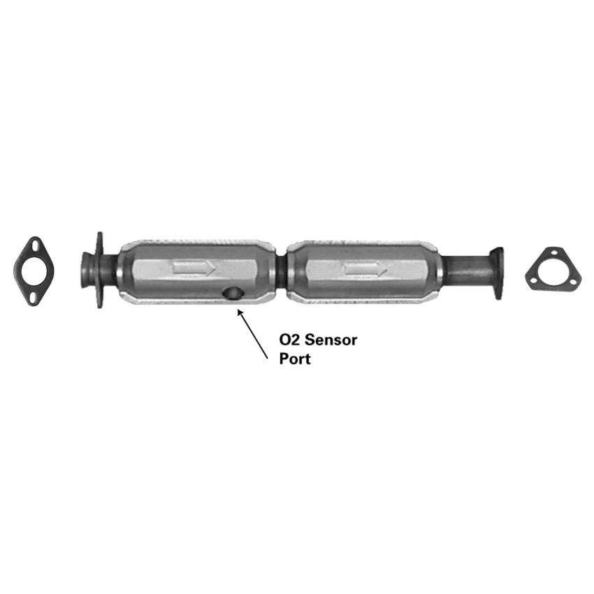 AP Exhaust 642676 Federal / EPA Catalytic Converter - Direct Fit