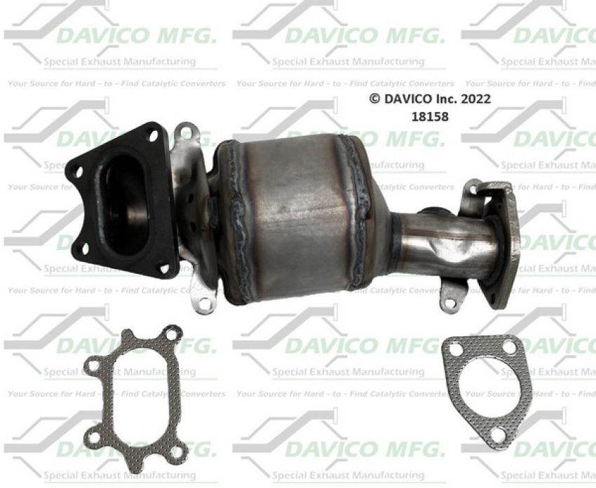 Davico Mfg 48158 Direct Fit Catalytic Converter