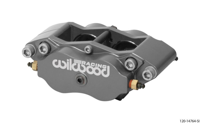 Wilwood 120-14764-SI Caliper-Dynapro Radial 4.75in Mount 1.88in Pistons .38in Disc